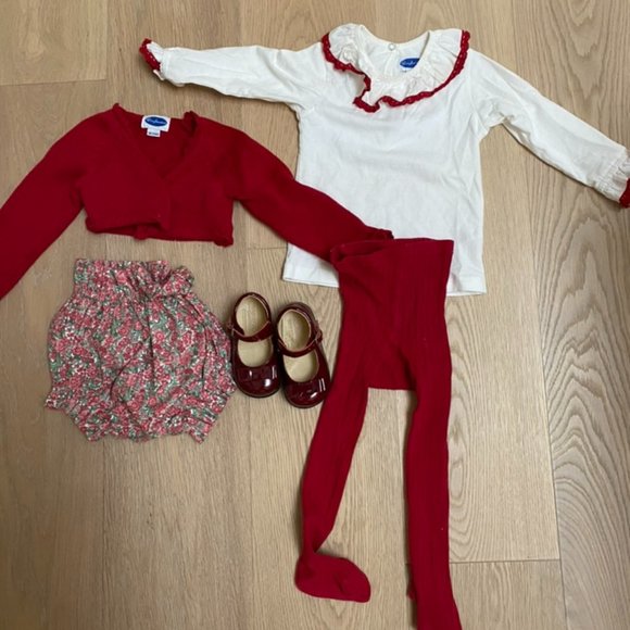 Toddler Girl Holiday Set - Picture 1 of 6